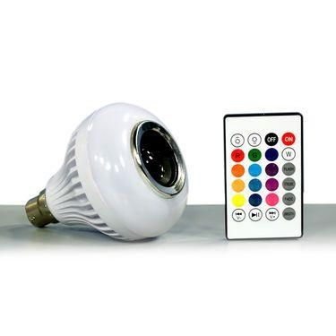 Colour Changing LED Bulb with Bluetooth Speaker