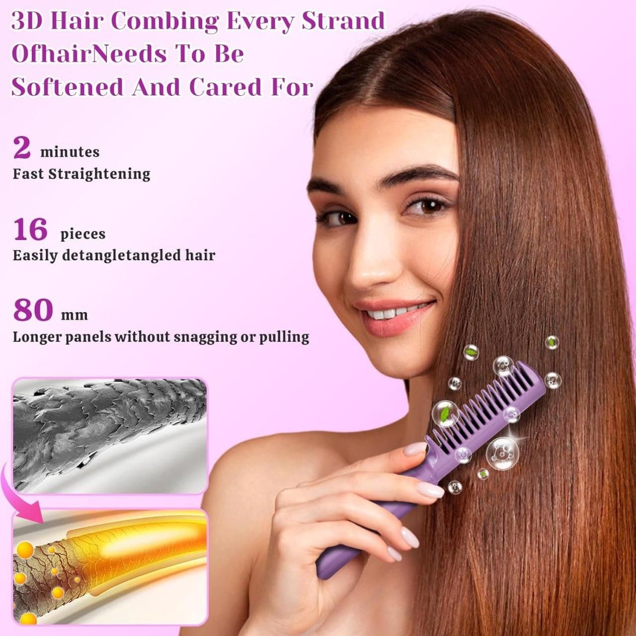 Rechargeable Hair Straightener